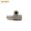 Hengko Custom sinterizado acero inoxidable poroso 316 316L COBONACIÓN Piedra de refrescos Spare